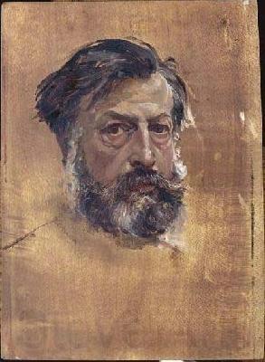Jean-Louis-Ernest Meissonier Self portrait Spain oil painting art
